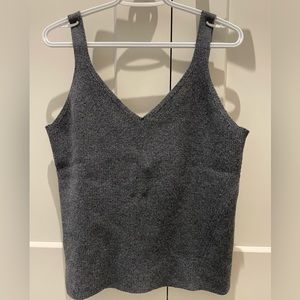 Grey toned Sweater tank. XL. Super soft. Never worn.